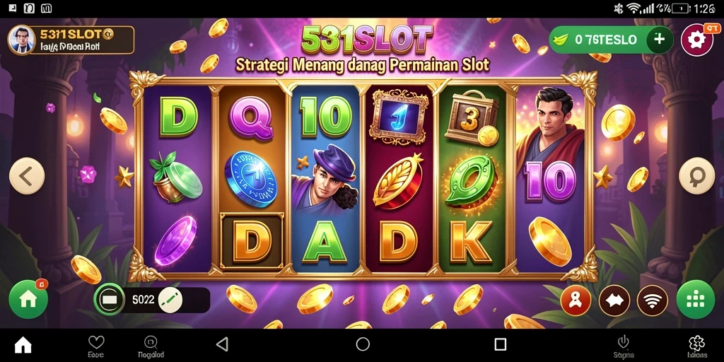 Gambaran gameplay menarik dan menantang di 531SLOT.