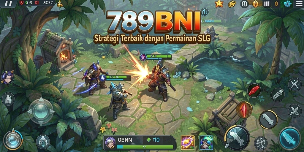 Gameplay mendalam dalam 789BNI yang menampilkan strategi dan pertempuran.