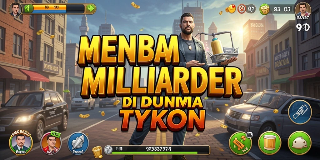 Menampilkan gameplay seru dalam permainan Tycoon 93337.