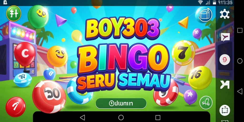 Tampilan gameplay menarik dari permainan Bingo BOY303.