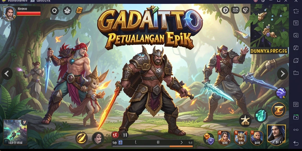 Gameplay GADAITOTO yang mendebarkan dan penuh tantangan.