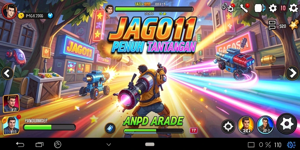 Tampilan gameplay seru dan menantang dari JAGO11.