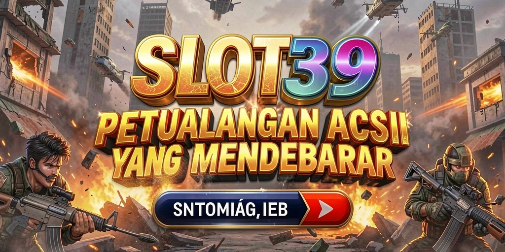 Screenshot utama game SLOT39 menampilkan aksi seru dan grafis yang menakjubkan.