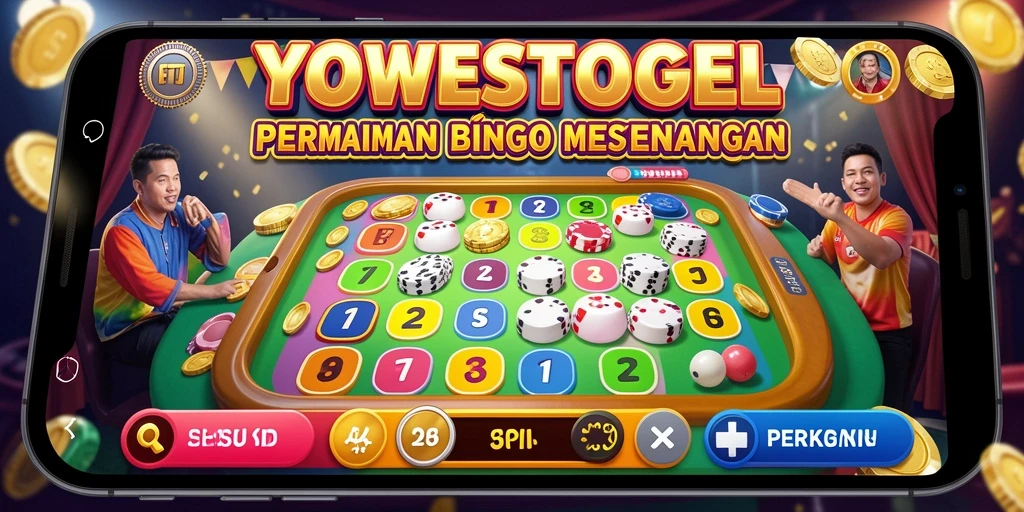 Tampilan gameplay Bingo yang seru dan interaktif di YOWESTOGEL.