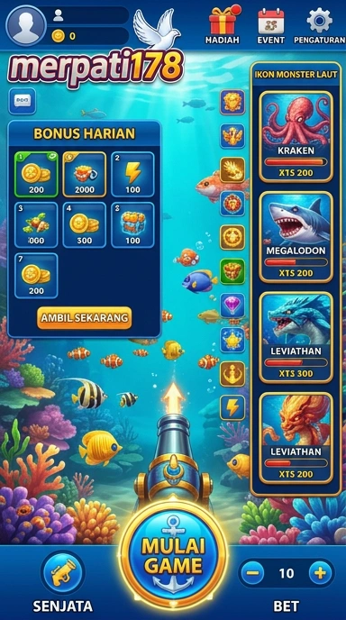 Tampilan antarmuka merpati178 yang user-friendly.